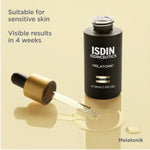 ISDIN Melatonik, Overnight Recovery Anti-Aging Benefits Suero nocturno, 3 en 1 repara, restaura e ilumina con melatonina, bakuchiol, vitamina C..